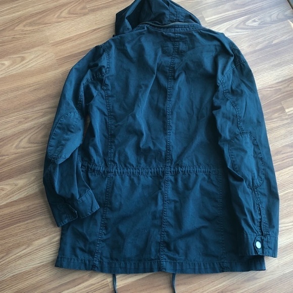 Vince Navy Coastal Zip Up Utility Jacket Size M - Picture 11 of 16